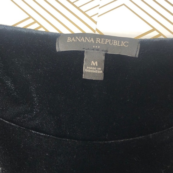 Banana Republic velvet top - Picture 2 of 7